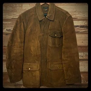 J Crew suede field jacket